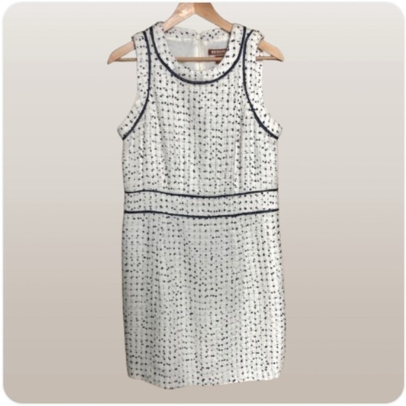 Michael Kors Dresses & Skirts - Micheal Kors Classic Sleeveless Tweed Dress Size 12